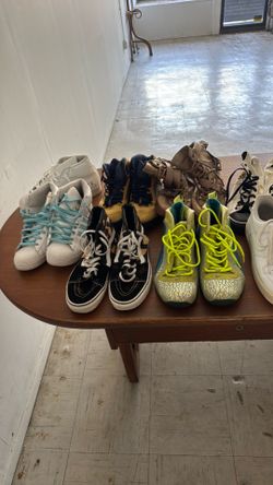 Size 10 assorted shoes