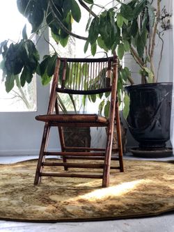 Vintage Bamboo Chair