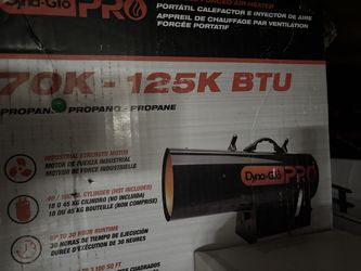 Portable propane heater