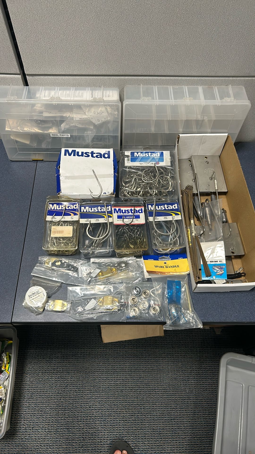 Mustad Hooks And Shimano Parts