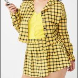 DEADSTOCKED DOLLSKILL CLUELESS PLUS SIZE COSTUME/OUTFIT