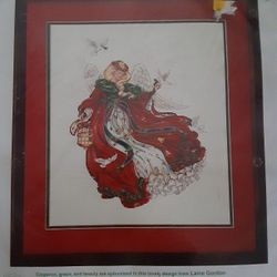 Angel Fairy Of Christmas Counted Cross Stich Kit New 1993