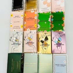 Marc Jacobs Perfume Collection Sample Size (16pcs)
