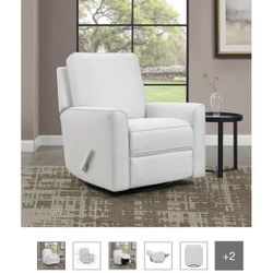 Fabric Swivel Glider Recliner (New!)