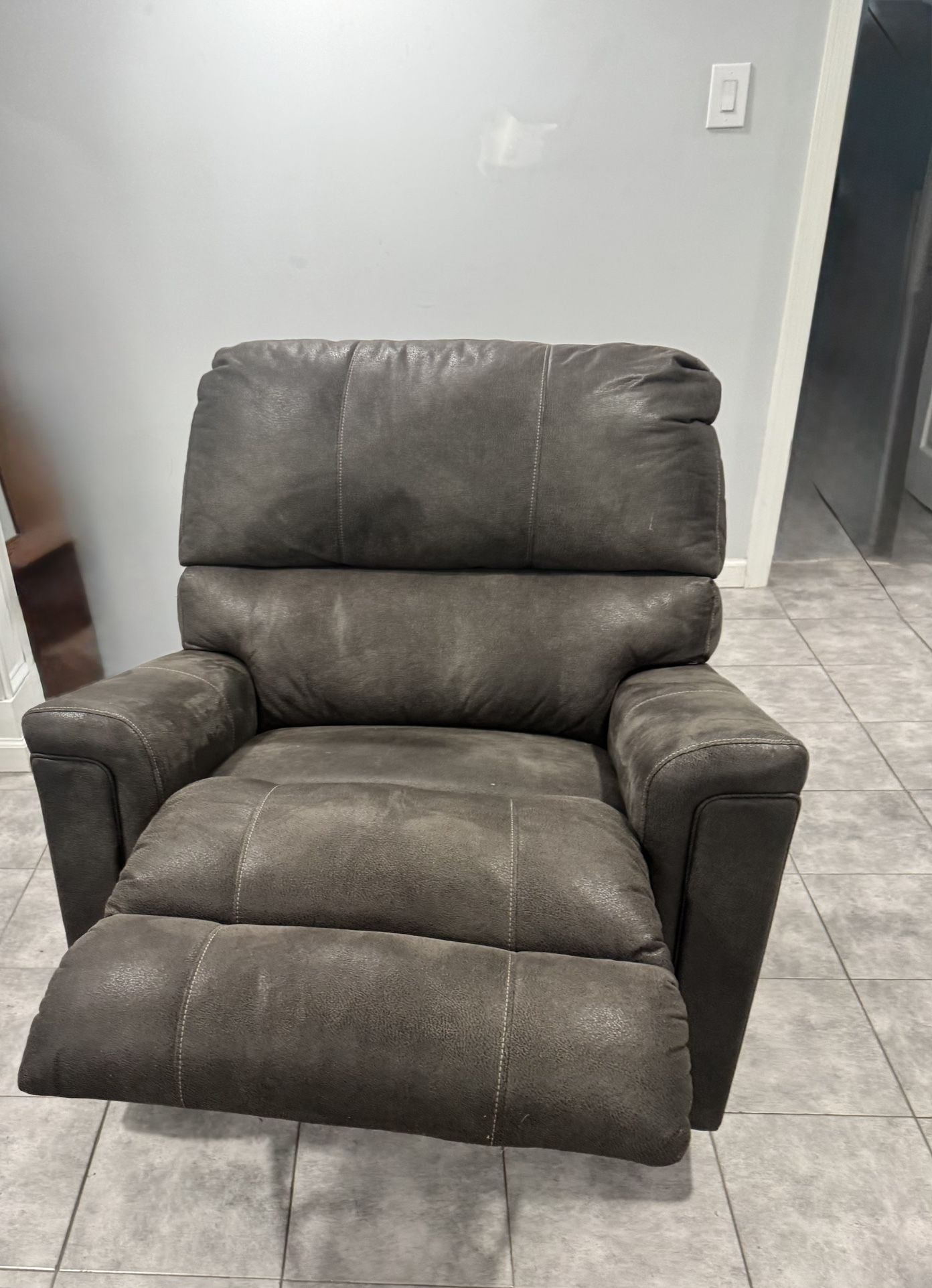 Recliner … Dark Grey…   ** Price Negotiable **