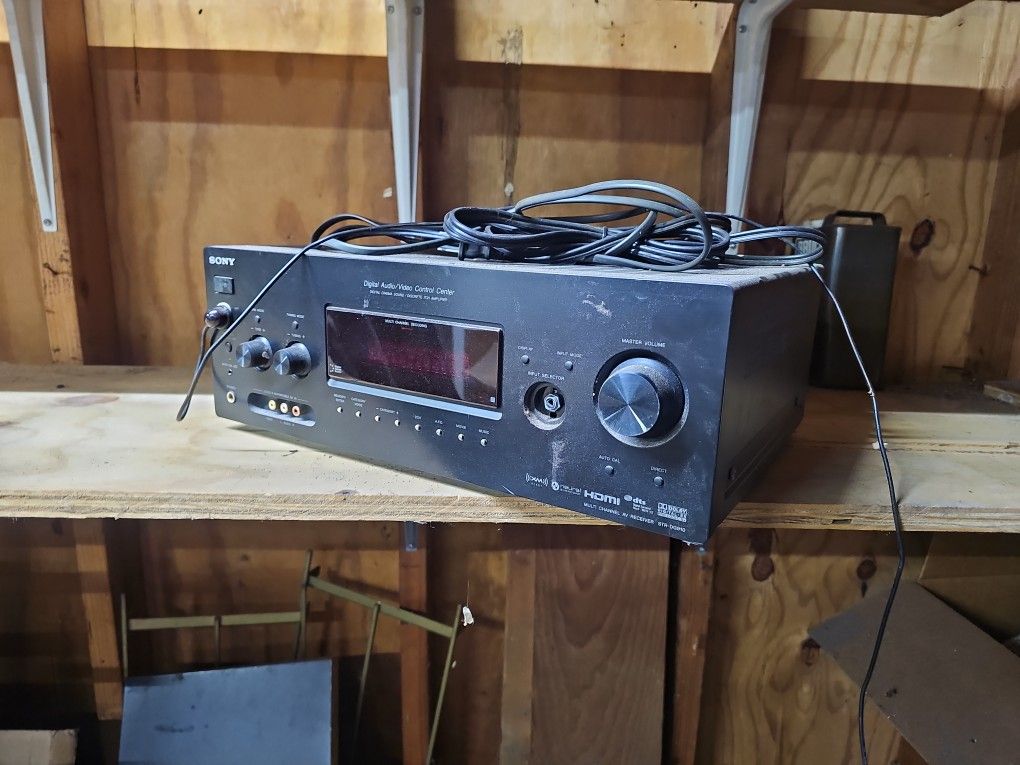 Sony STR-dg910 Multi-channel Receiver