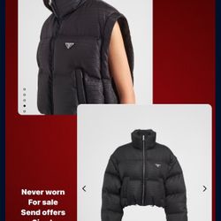 Designer Puffer Coat/Vest