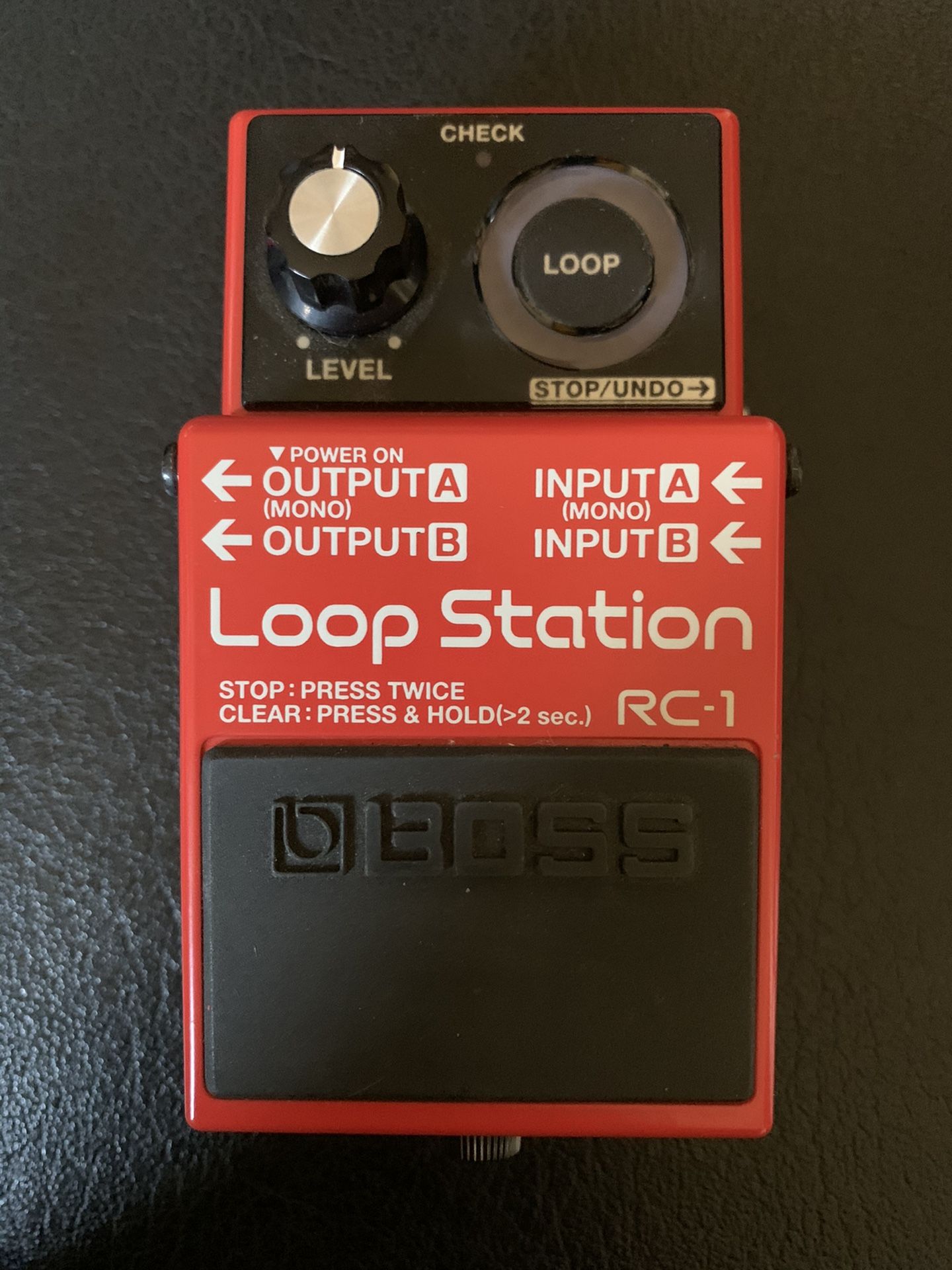 BOSS RC 1 Looper pedal
