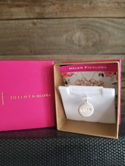 Helen Ficalora Love charm necklace