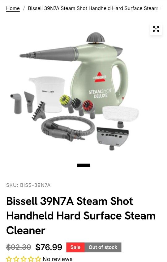 Bissell Steam Shot Cleaner 