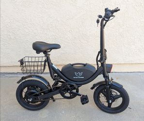 Electric bike, mini ebike 💪 480w motor , Foldable handle bar