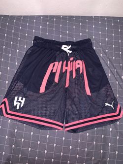 Puma Hoops x Al-Hilal SFC Basketball Reversible Shorts (Navy/Pink) Size: Medium
