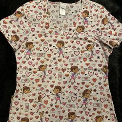 Disney Scrub Top 