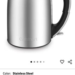 Cuisinart Electric Kettle 1.7L Stainless Steel (New)