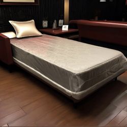 Twin Size Mattress 10” Inches Thick New From Factory Also Available in: Full, Queen, King Same Day Delivery