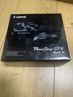 Canon G7X Mark III Camera
