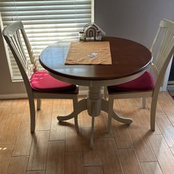 Small, Three-Piece Dining Table
