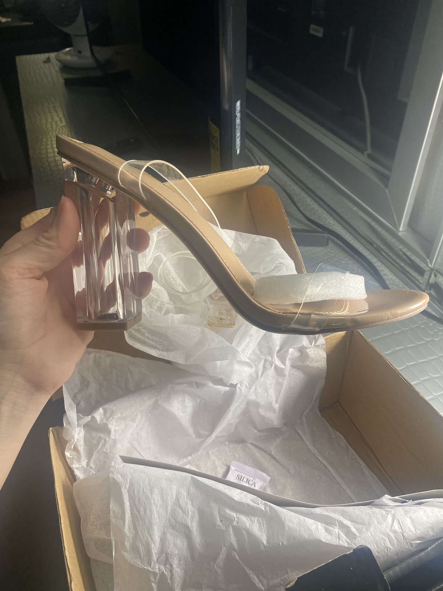 Clear Heels