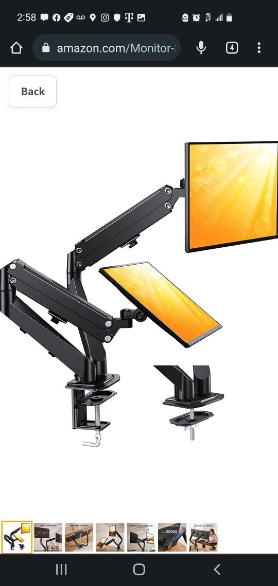 $35 ERGEAR DUAL MONITOR STAND