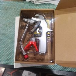 Silver Airless Spray Gun