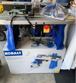 Kobalt Fixed Corded Router with Table