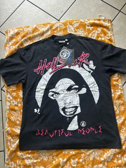 Hellstar Beautiful People Black Graphic T-Shirt