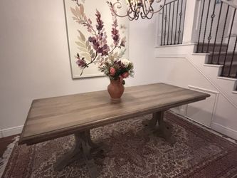 Wooden Pottery Barn Table