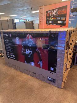 🔥🔥98-Inch TCL UHD 4K SMART TV - 2160P (98Q672G) Warranties on Everything! 