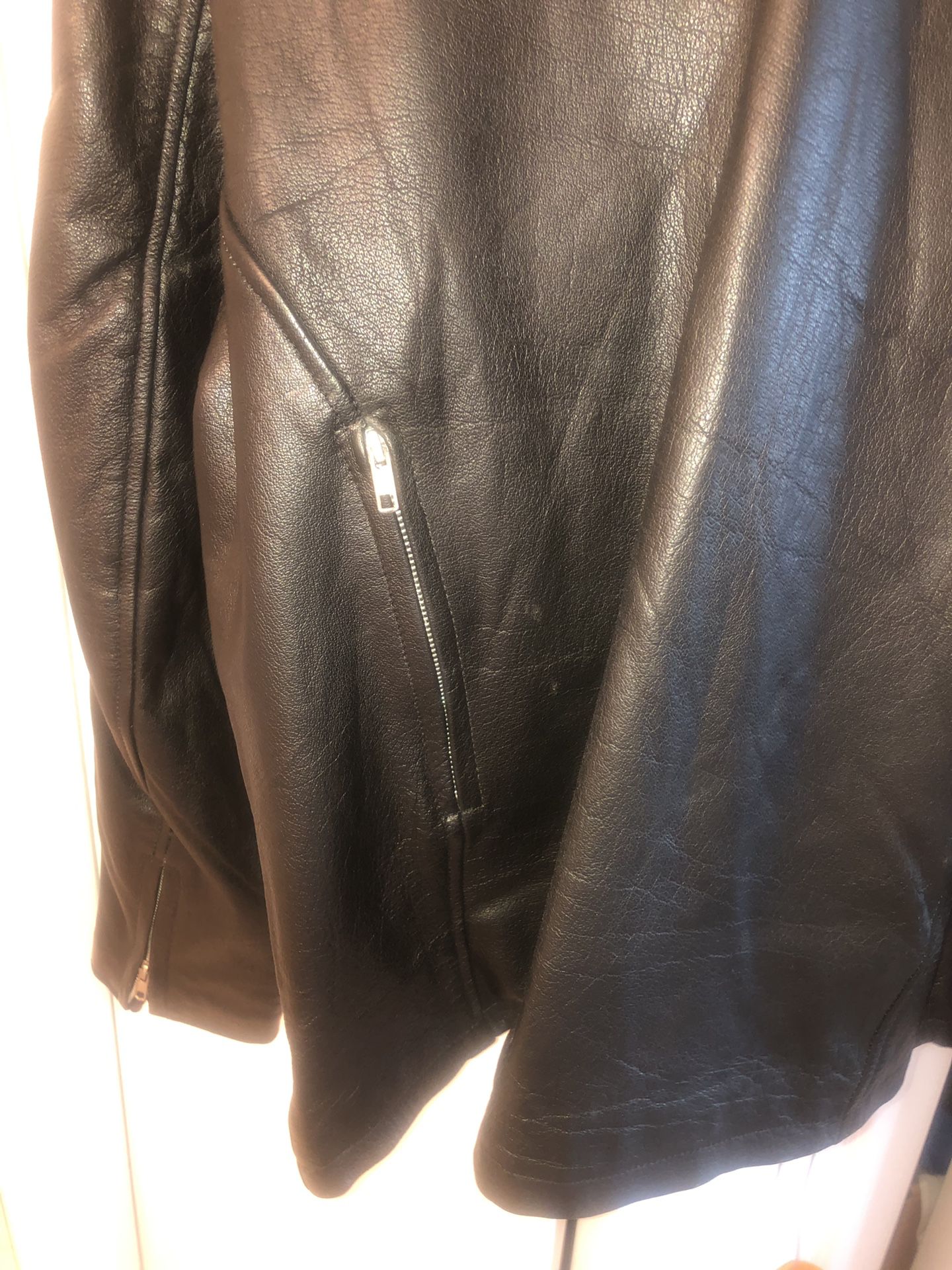 Motorcycle Leather Jacket. Men’s size 48. (XL)