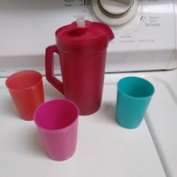 Jarrita Con Basitos Chiquita De Tupper