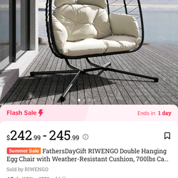 Outdoor heavy duty swing