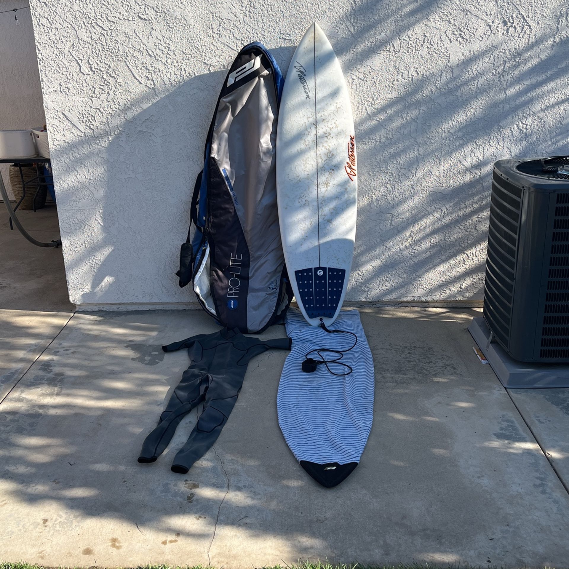 T. Patterson Surfboard With Case