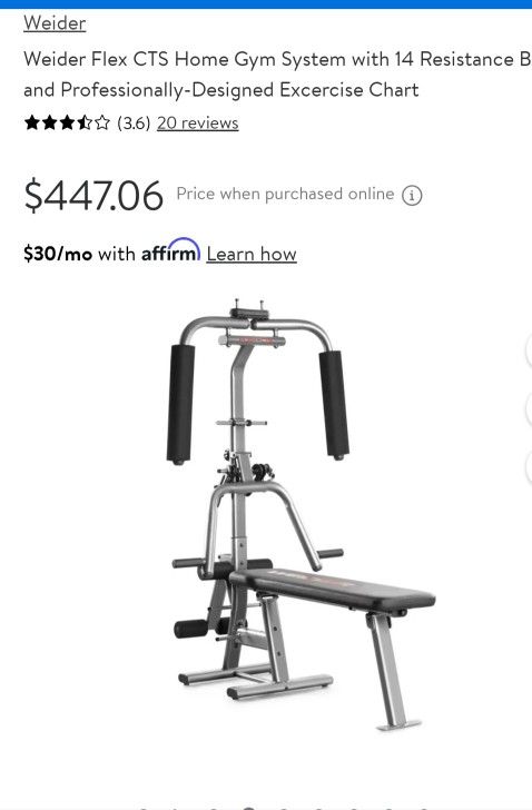 Weider Flex for Sale in Fontana CA OfferUp