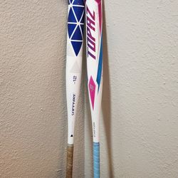 (2) Easton Fast Pitch Softball Bats-32" 
