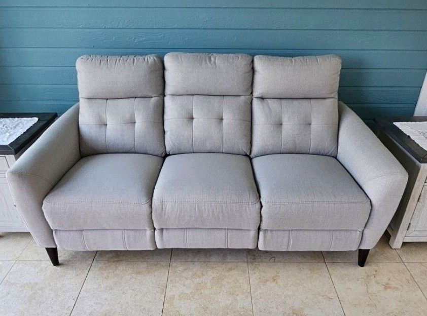 Gray Recliner Couch