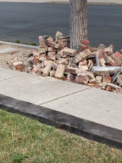FREE bricks/rubble/rip-rap filler