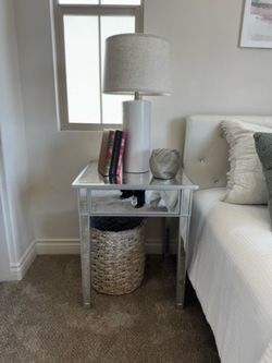 Glass Nightstand