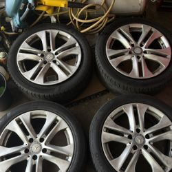 OEM Mercedes Rims 245/45 R17
