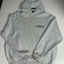 Fear of God Essentials Fleece Hoodie II 'Light Heather Grey