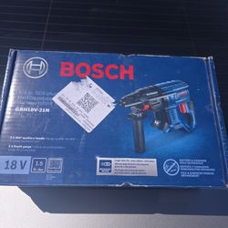 BOSCH GBH18V-21N 18V Brushless SDS-plus 3/4 In. Rotary Hammer (Bare Tool)