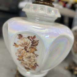 Wescal Opal Glass Lamp