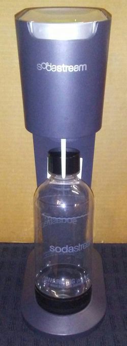 SodaStream soda and sparkling water fizzy maker with bottle