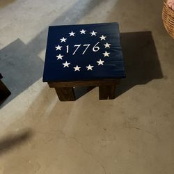 Patriotic Small Bench 