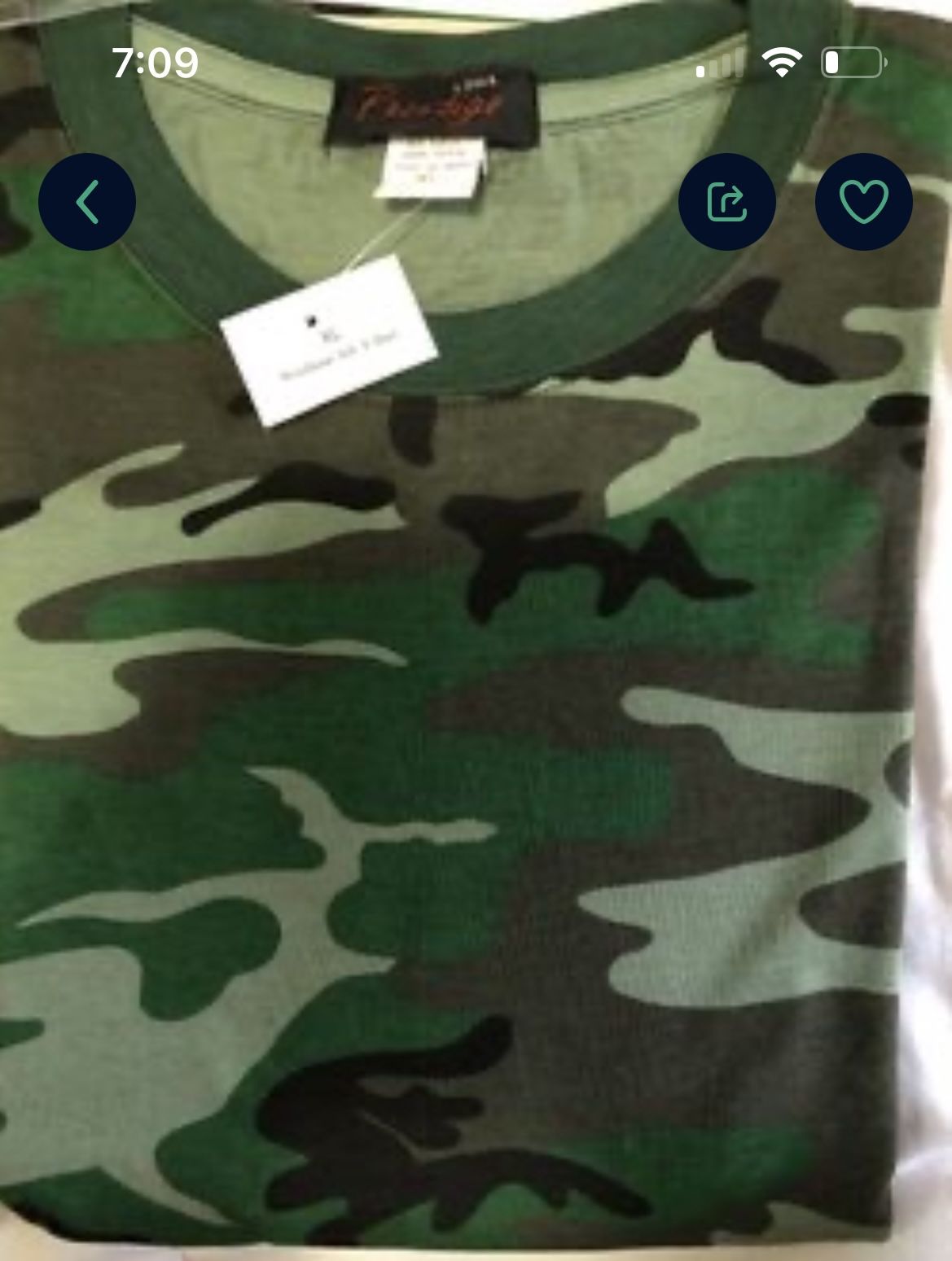 NEW Camo Tee