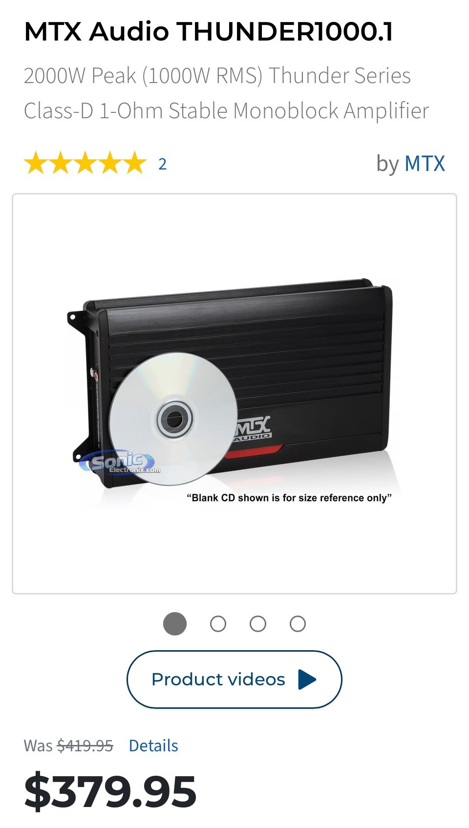 1000 Watt MTX With Truck Box 12” Skar Sub 2000 2006 Chevy Extended Cab