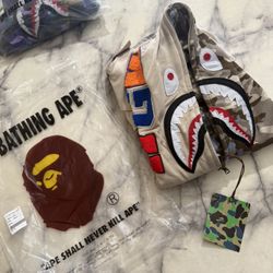 A Bathing Ape Cargo Hoodie 