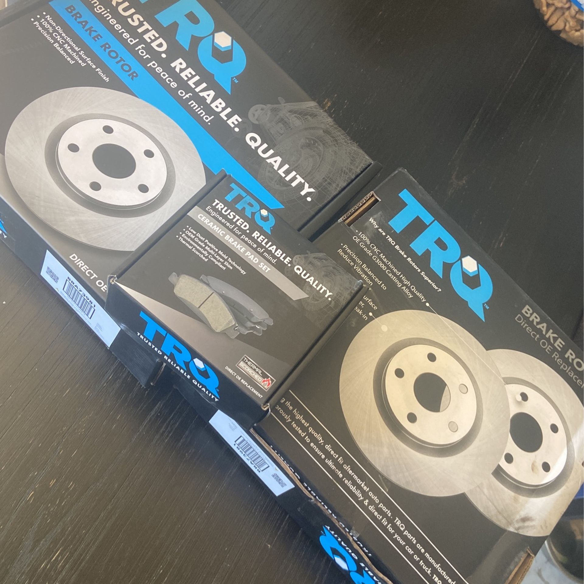 Brake And Rotor Set Brand New Nissan Rear