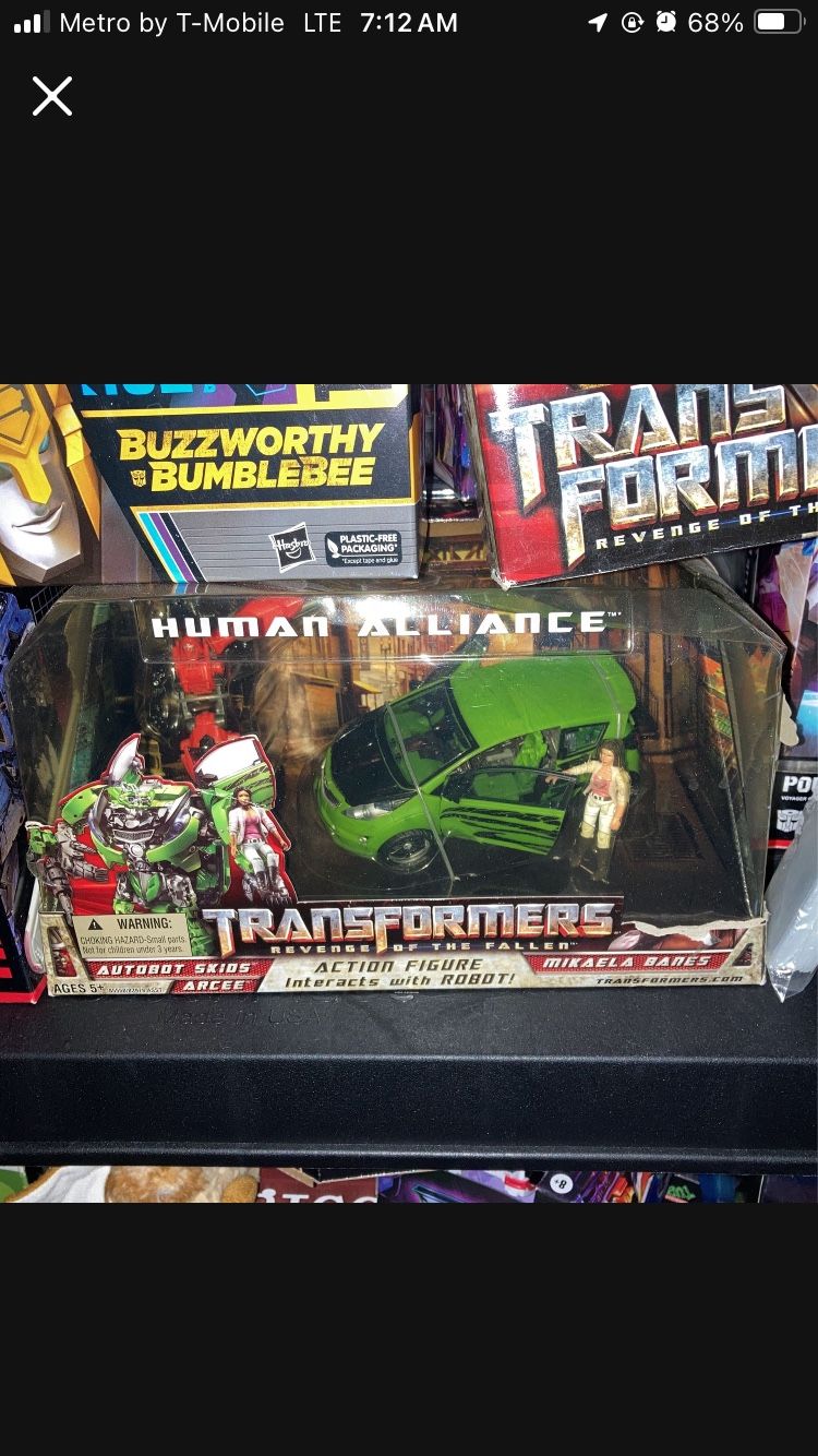 Transformers Human Alliance Skids