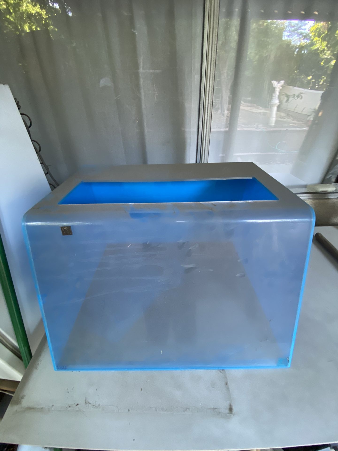 Acrylic Fish Tank Aquarium Trapezoid Shape