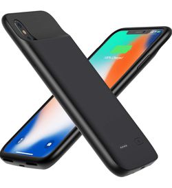Battery Case for iPhone X/Xs/10, 4100mAh Ultra Slim Portable Protective Charging Case Extended Rechargeable Battery Pack